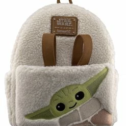 Best deal 🎉 Disney Loungefly 🎒 Backpack - Fuzzy Yoda - Star Wars 🥰